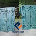 plastic pallet made by molded plastic pallet machine
