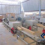 wood sawdust block pressing machine