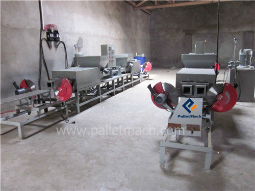 pallet blocks machine