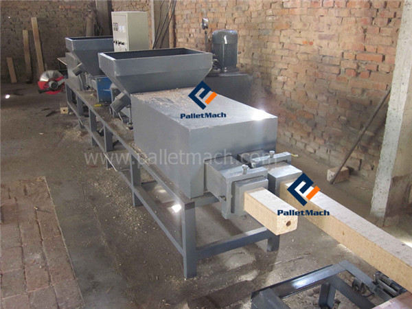 compressed wood block machine