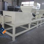 compressed wood pallet block making machine