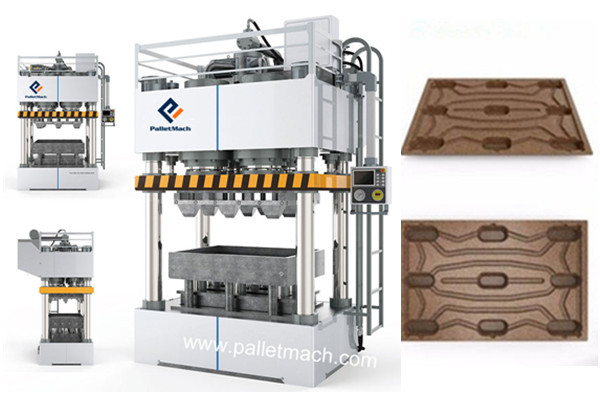 compressed wood pallet machines