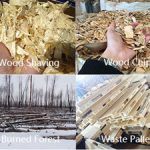 raw material for recycling wood waste