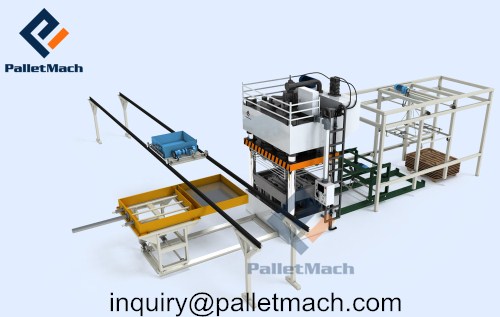 pressed wood pallet machines