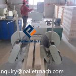 sawdust pallet feet machine