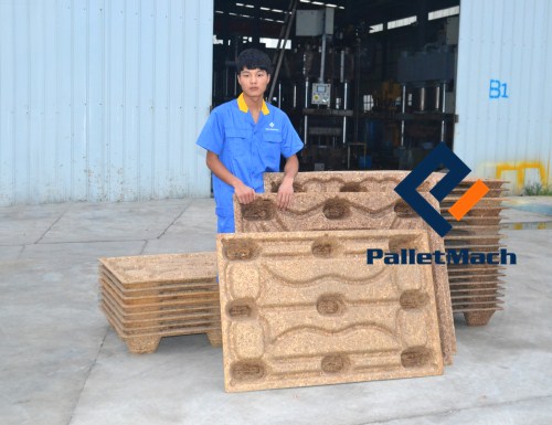 branded presswood pallets