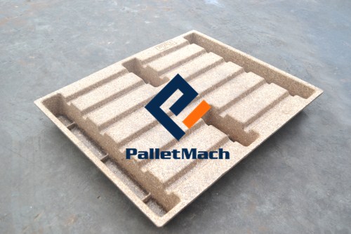 compressed wood pallet