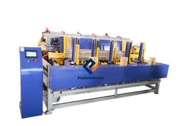 Automatic Pallet Legs Nailing Machine